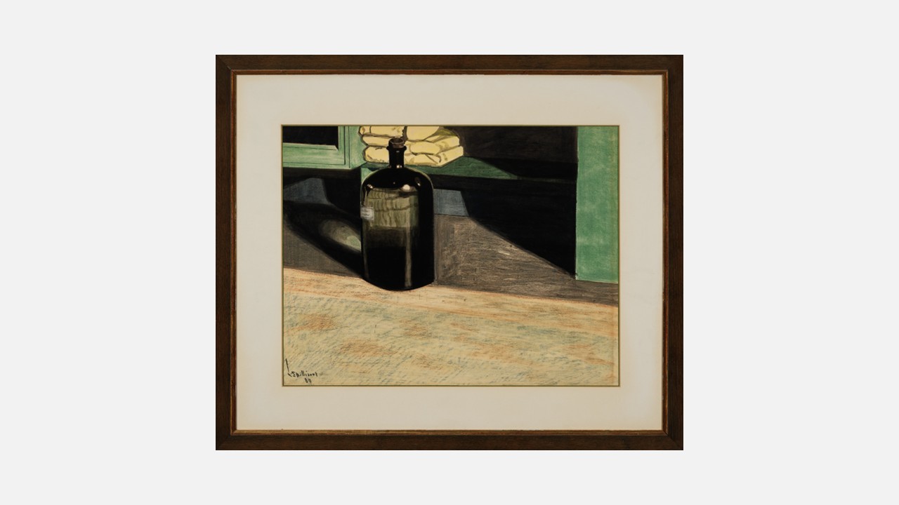 Flask on the Floor (Léon Spilliaert)
